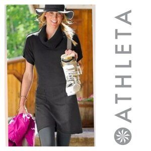 Athleta Zuni Cowl Neck Sweater Dress